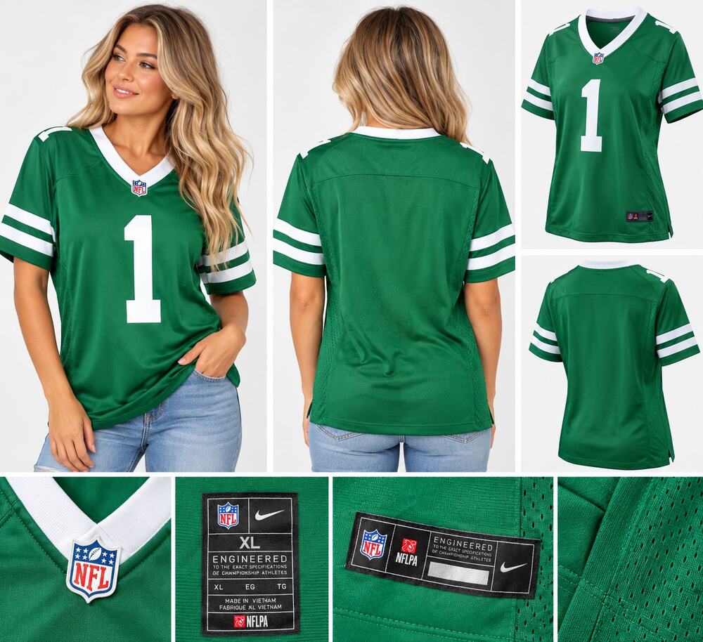 Nike New York Jets #1 Green NFL Jersey XL
